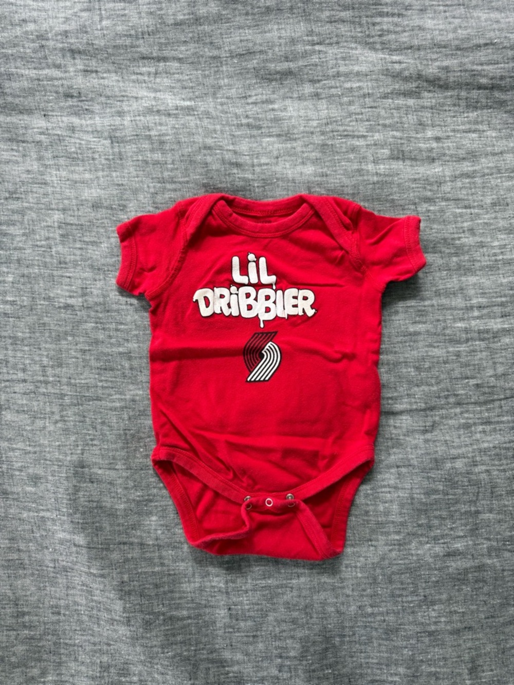 Portland Trailblazers “Lil Dribbler” onesie
